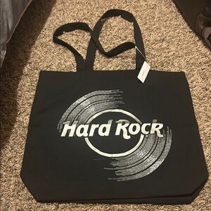 Hard Rock Silver tote bag